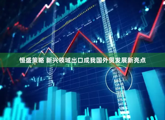恒盛策略 新兴领域出口成我国外贸发展新亮点